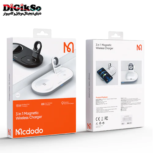 شارژر وایرلس رومیزی مک دودو مدل Mcdodo CH-7061