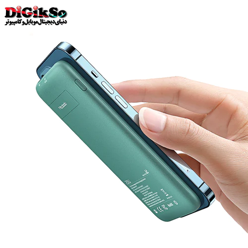 پاوربانک شارژ وایرلس مک دودو Mag Safe MC-8770 با ظرفیت 10000 میلی آمپر