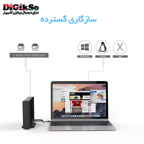 باکس هارد 3.5 اینچی اوریکو مدل 7688U3