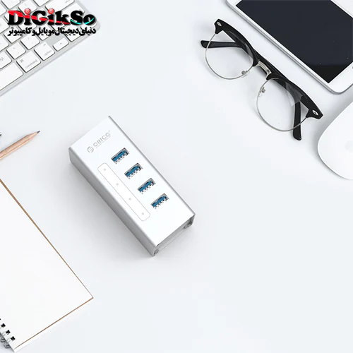 هاب 4 پورت USB 3.0 اوریکو مدل A3H4-U3-NBC