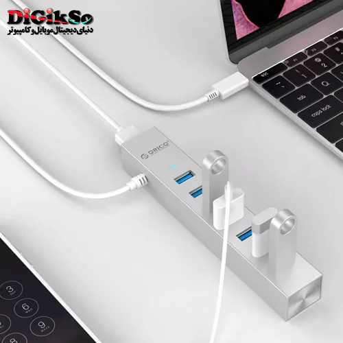 هاب 7 پورت USB 3.0 اوریکو مدل ASH7-U3