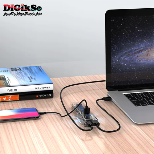 هاب 7 پورت USB 3.0 اوریکو مدل F7U-U3