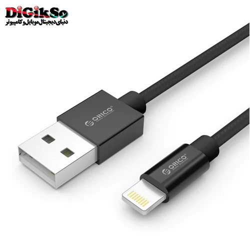 کابل فست شارژ لایتنینگ (Lightning) اوریکو مدل LTF-10 به طول 1 متر