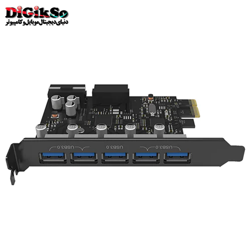 کارت PCI-E پنج پورت هاب USB 3.0 اوریکو مدل PVU3-5O2I