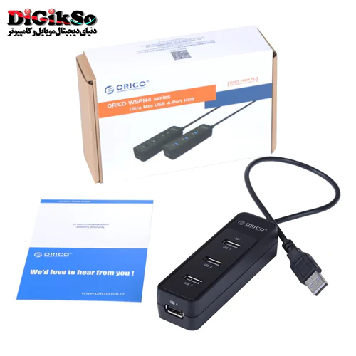 هاب 4 پورت USB 2.0 اوریکو مدل W5-U2