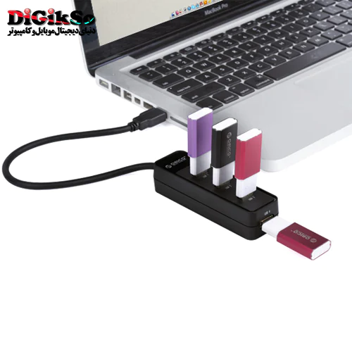 هاب 4 پورت USB 2.0 اوریکو مدل W5-U2