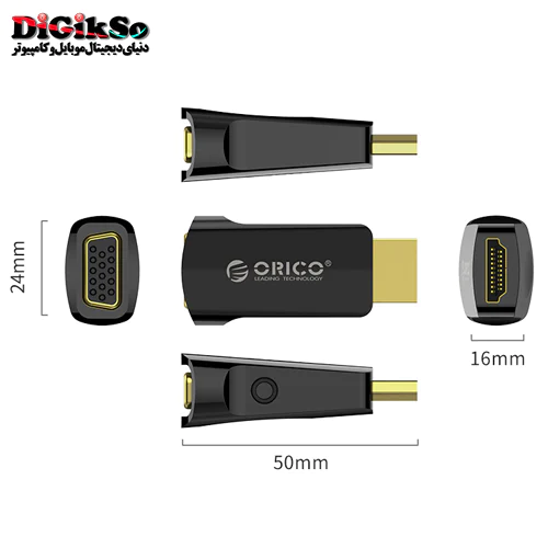 تبدیل HDMI به VGA اوریکو مدل XD-HLFV