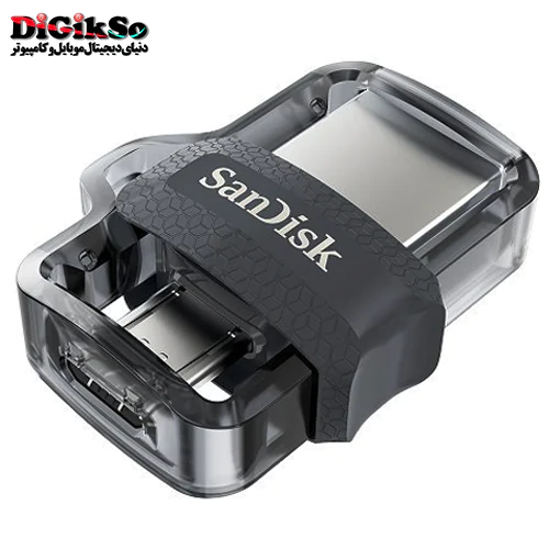 فلش OTG سن دیسک USB3.0 مدل Ultra Dual Drive M3 SDDD3 ظرفیت 16 گیگ