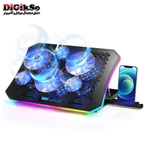 پایه خنک کننده گیمینگ لپ تاپ تسکو مدل GCLP 3150