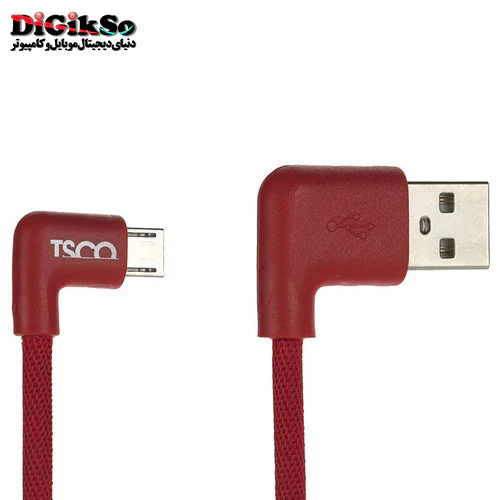 کابل شارژ و دیتا micro USB به USB تسکو مدل TC 59N به طول 20 سانتی متر