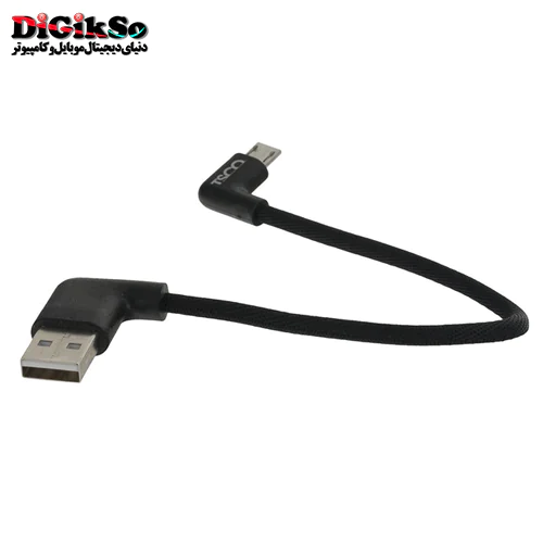 کابل شارژ و دیتا micro USB به USB تسکو مدل TC 59N به طول 20 سانتی متر