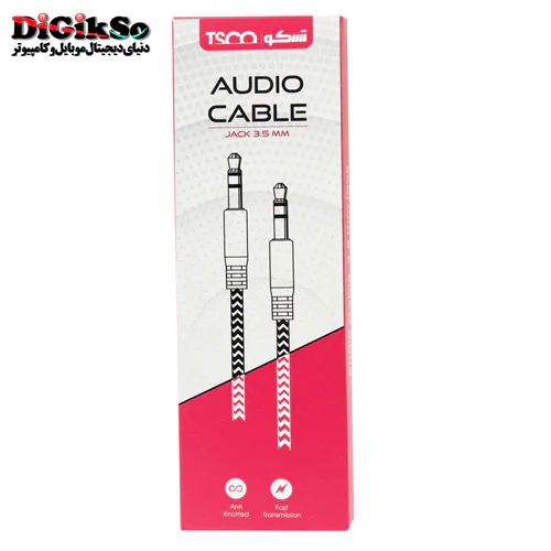 کابل AUX تسکو مدل TSCO TC 86 به طول 1 متر