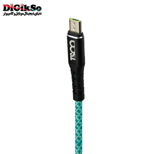کابل شارژ کنفی micro USB تسکو مدل TC A204 به طول 1 متر