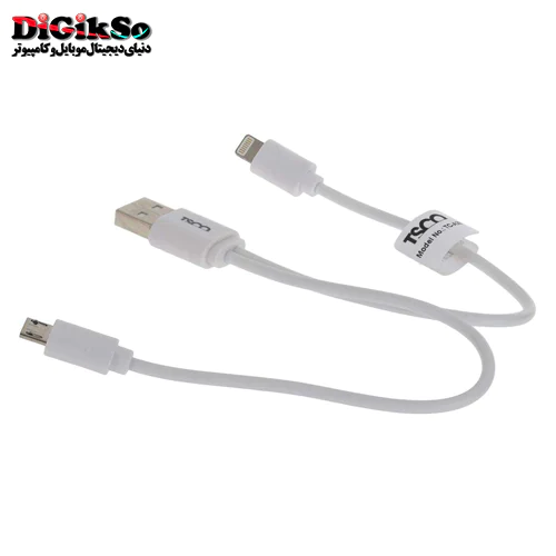 کابل شارژ دو سر تسکو مدل TSCO TC A28 به طول 0.2 متر