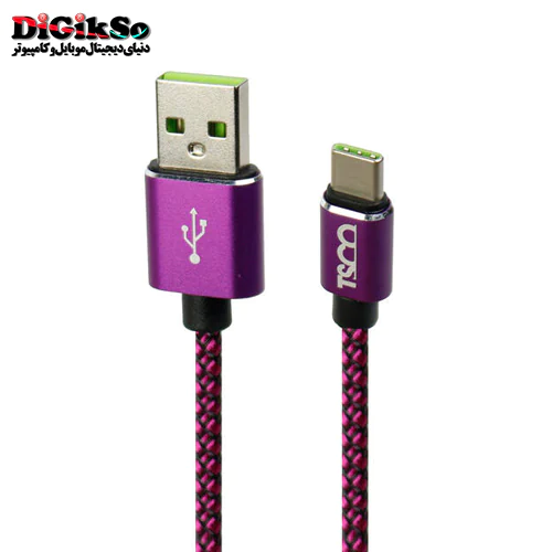 کابل Type-C به USB تسکو مدل TC C170 به طول 1 متر