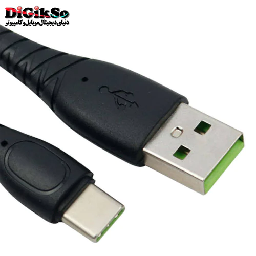 کابل کنفی تایپ سی به USB تسکو مدل TC C203 به طول 1 متر