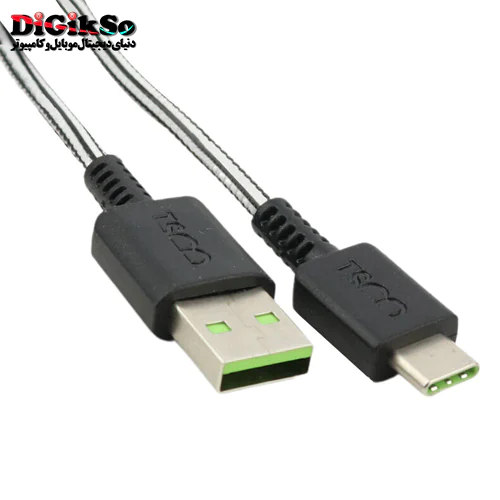 کابل Type-C به USB تسکو مدل TC C302 به طول 1 متر