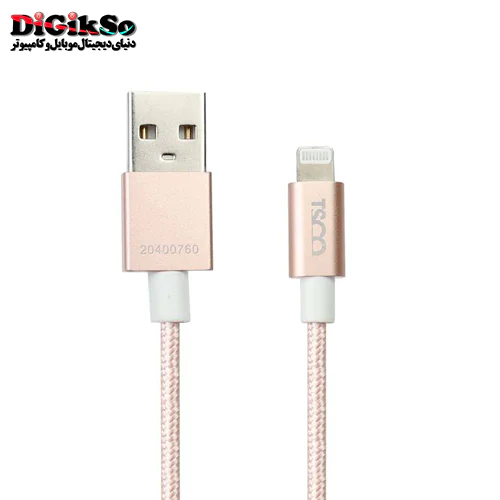 کابل فست شارژ لایتنینگ اورجینال تسکو مدل TSCO TC i400 به طول 1.5 متر