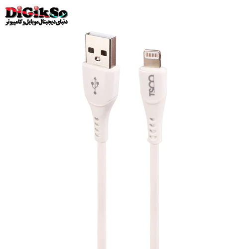 کابل شارژ Lightning به USB تسکو مدل TC i450 به طول 1 متر