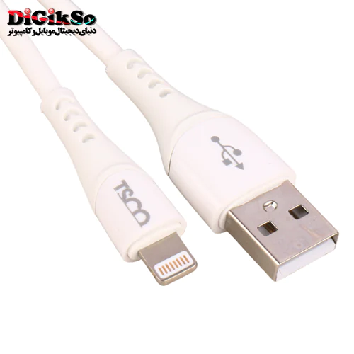 کابل شارژ Lightning به USB تسکو مدل TC i450 به طول 1 متر