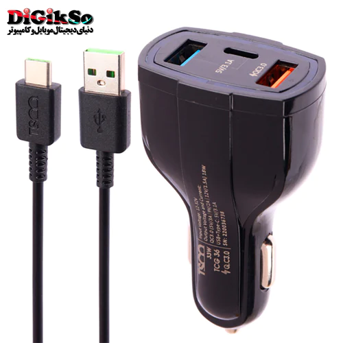 شارژر فندکی تسکو مدل TCG 36