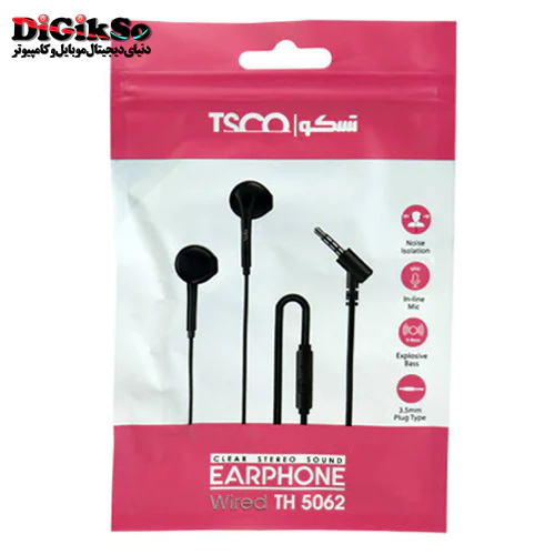 هندزفری(ایرفون) تسکو مدل TSCO TH 5062