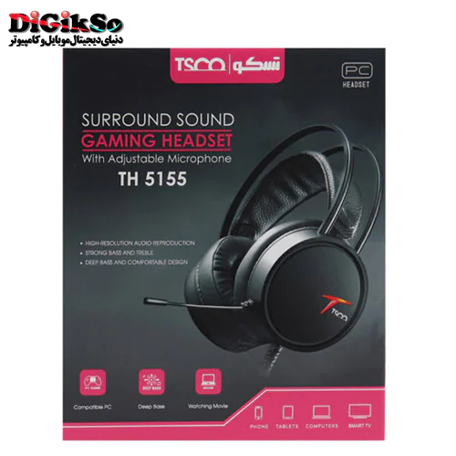 هدست گیمینگ تسکو TSCO TH 5155
