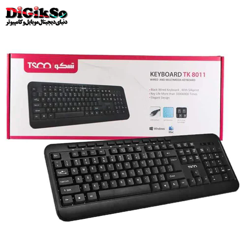 کیبورد تسکو مدل TSCO TK 8011