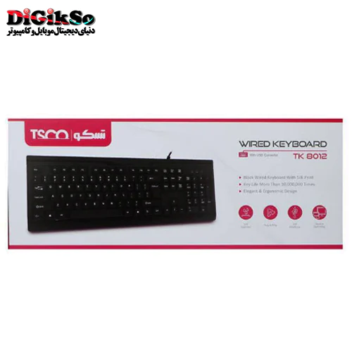 کیبورد تسکو مدل TSCO TK 8012
