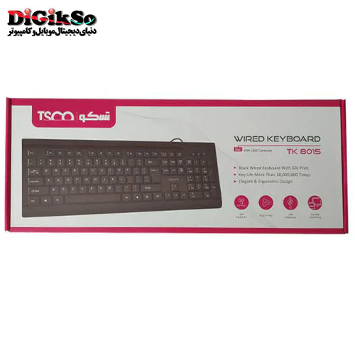 کیبورد تسکو مدل TSCO TK 8015