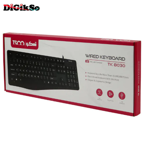 کیبورد تسکو مدل TSCO TK 8030