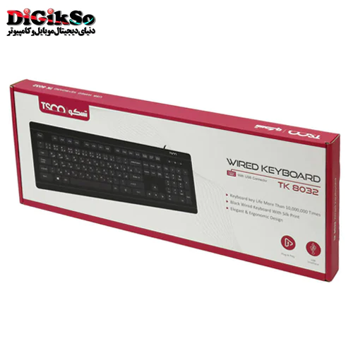 کیبورد تسکو مدل TSCO TK 8032