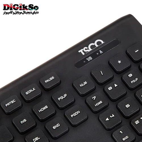کیبورد و موس بی سیم تسکو مدل TSCO TKM 7018W