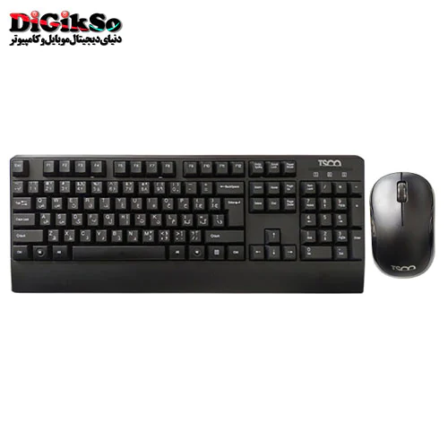 کیبورد و موس بی سیم تسکو مدل TSCO TKM 7022W