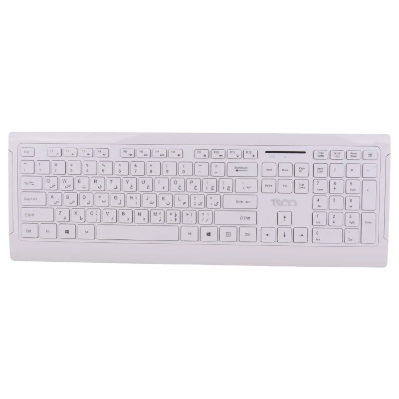 کیبورد و موس بی سیم تسکو مدل TKM 7023W