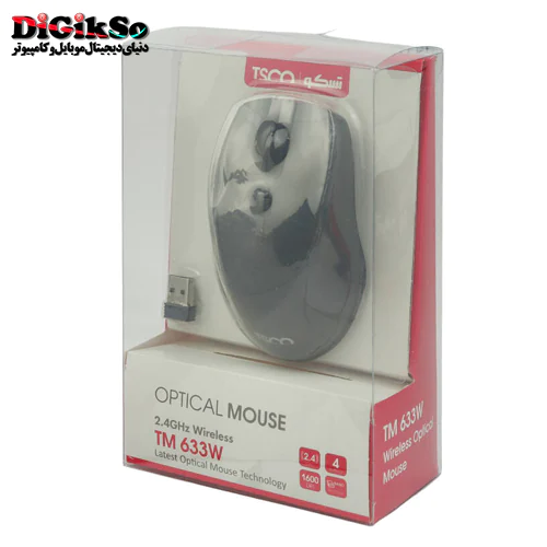 ماوس بی سیم تسکو مدل TM 633W