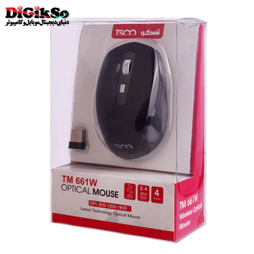 ماوس بی سیم تسکو مدل TM 661W