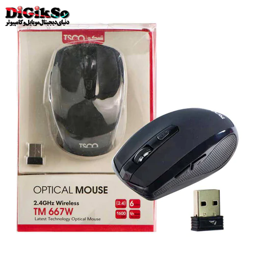 ماوس بی سیم تسکو مدل TSCO TM 667W