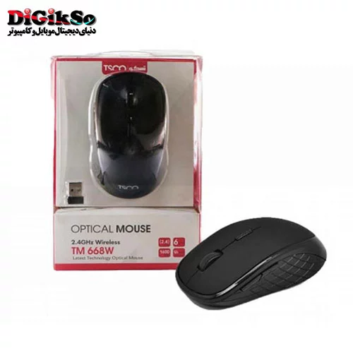 ماوس بی سیم تسکو مدل TSCO TM 668W