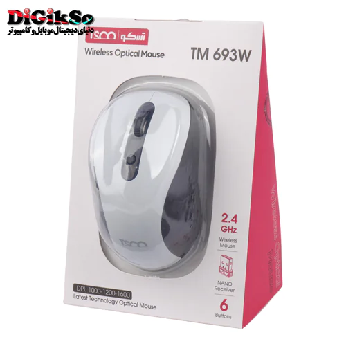 ماوس بی سیم تسکو مدل TM 693W