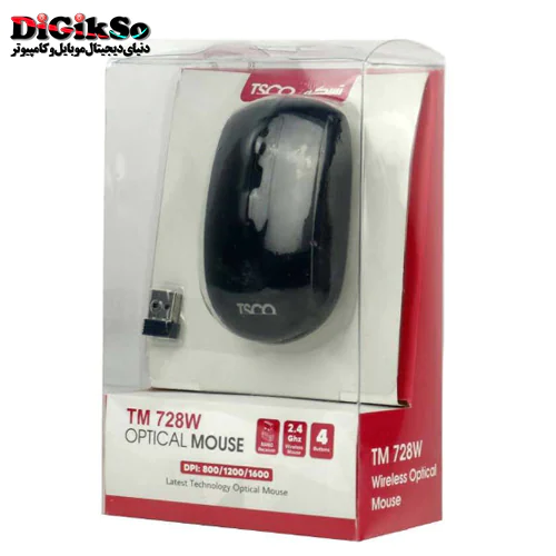 ماوس بی سیم تسکو مدل TSCO TM 728W