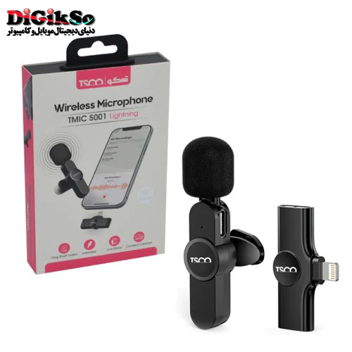 میکروفون یقه ای بی سیم تسکو مدل TMIC 5001