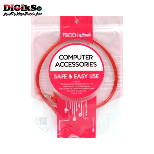 کابل شبکه Cat5 تسکو مدل TNC 505 UTP به طول 0.5 متر