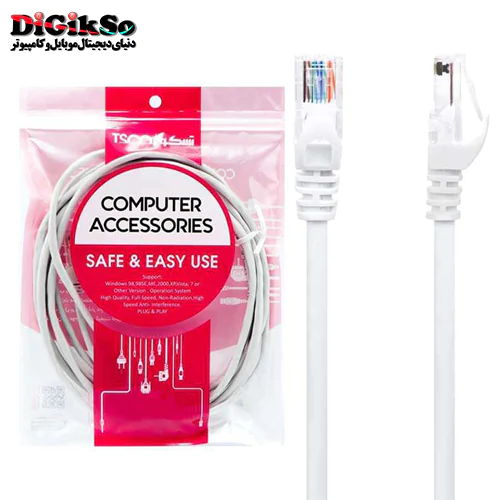 کابل شبکه Cat5 تسکو مدل TSCO TNC 510 UTP به طول 1 متر