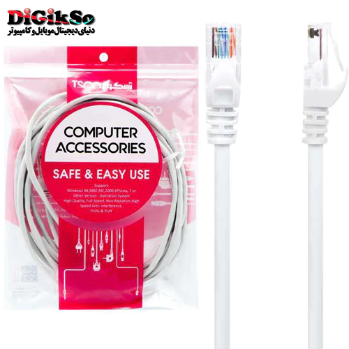 کابل شبکه Cat5 تسکو مدل TSCO TNC 550 UTP به طول 5 متر