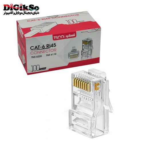 سوکت شبکه cat6(UTP) تسکو مدل TSCO TNS 6110
