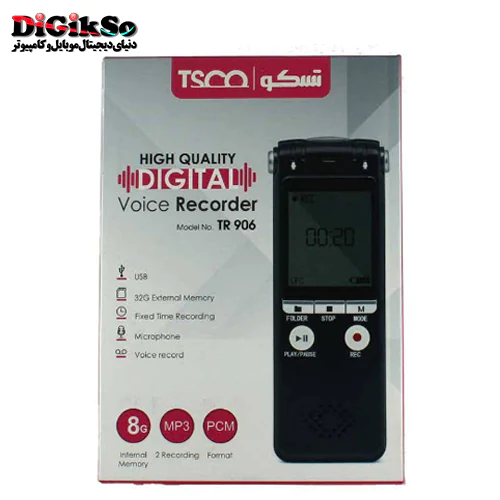 دستگاه ضبط‌ کننده صدا تسکو مدل TSCO TR 906