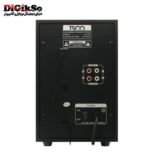 اسپیکر دسکتاپ تسکو TSCO TS 2189