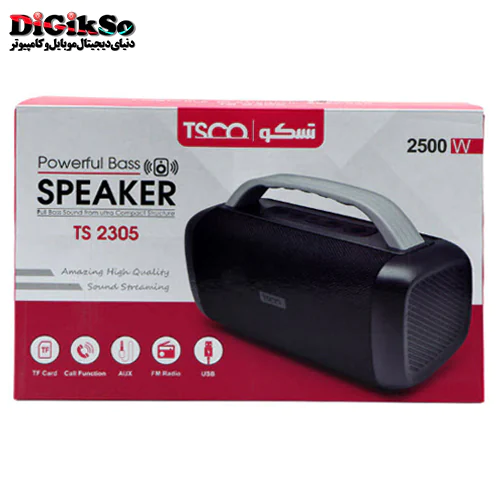 اسپیکر بلوتوثی قابل حمل تسکو TS 2305