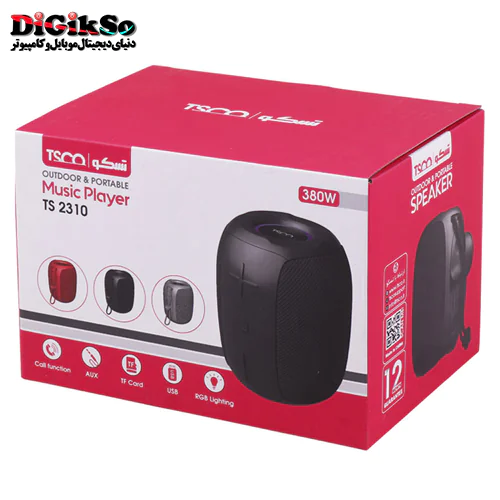 اسپیکر بلوتوثی قابل حمل تسکو TS 2310
